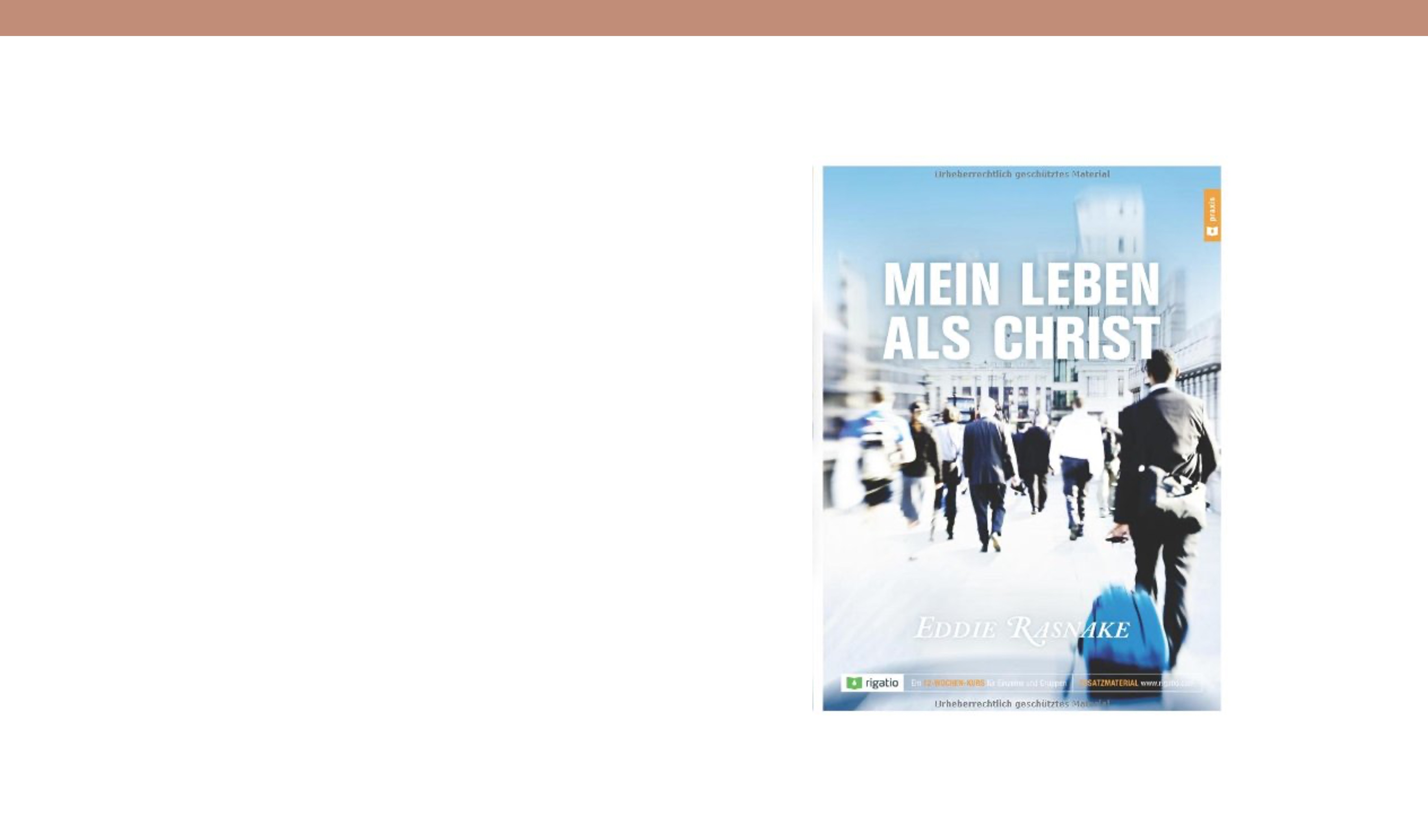 Glaubenskurs <br> Mein Leben als Christ